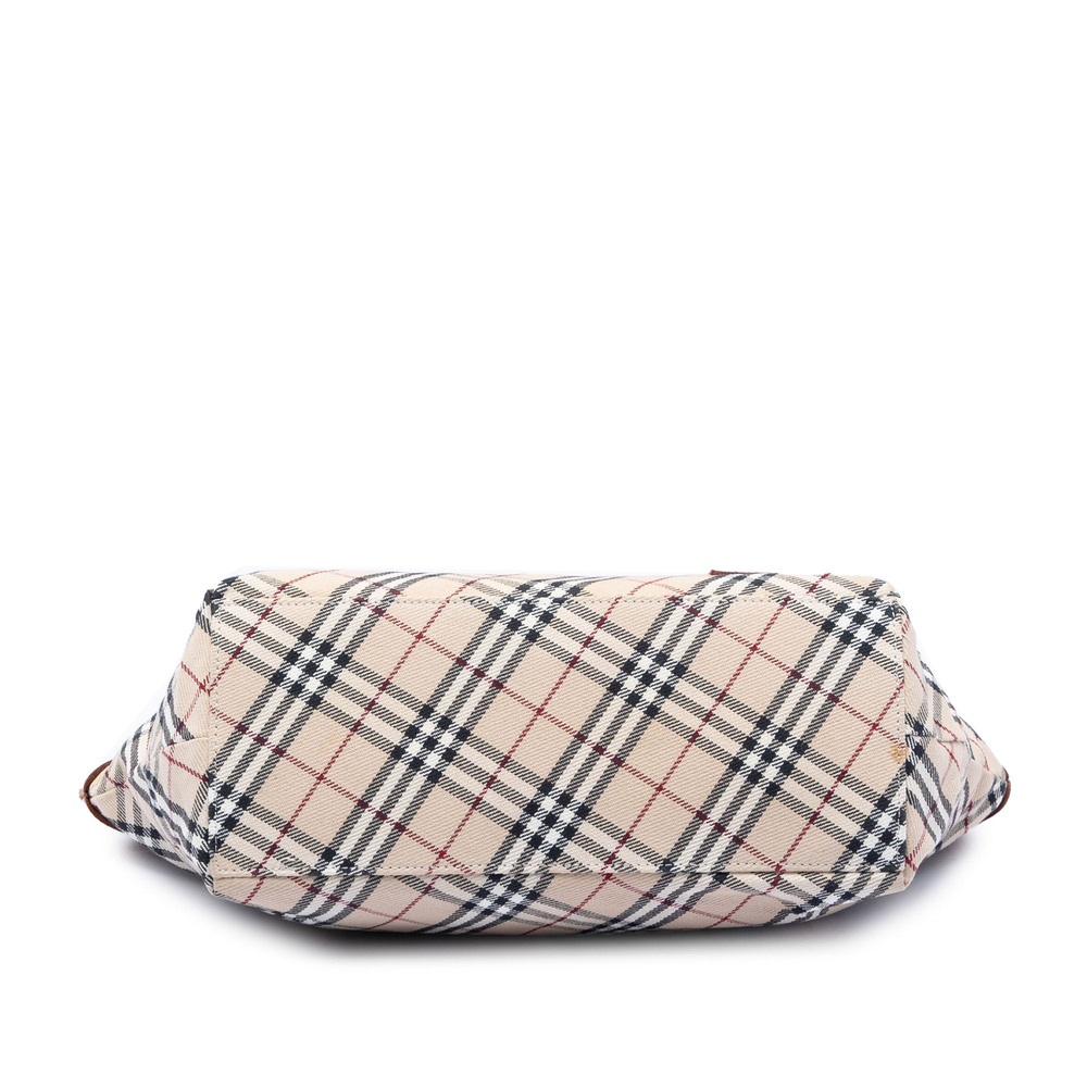 Pre-Loved Burberry Nova Check Canvas Handbag - Picture 3 of 6